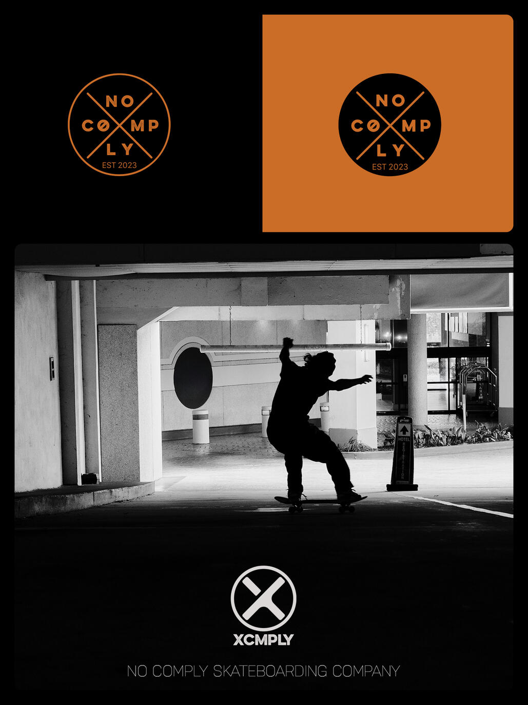 No Comply Visual Design